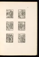 An illustration from Holzschnitte zu zwei Nürnberger Andachtsbüchern aus dem Anfange des XVI. Jahrhunderts. 106 Abbildungen in Zinkhochätzung (1909)