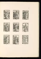 An illustration from Holzschnitte zu zwei Nürnberger Andachtsbüchern aus dem Anfange des XVI. Jahrhunderts. 106 Abbildungen in Zinkhochätzung (1909)