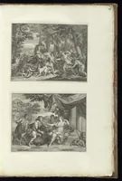 An illustration from Les Métamorphoses d'Ovide : en latin, traduites en françois, avec des remarques, et des explications historiques (1732)