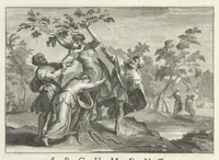 Picture 5 of 28 from Les Métamorphoses d'Ovide : en latin, traduites en françois, avec des remarques, et des explications historiques (1732), leaf 65