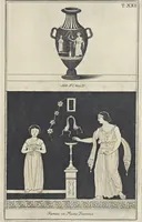 Picture 32 of 117 from Picturae Etruscorum in vasculis nunc primum in unum collectae explicationibus, et dissertationibus inlustratae (1767), leaf 236