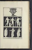 An illustration from Picturae Etruscorum in vasculis nunc primum in unum collectae explicationibus, et dissertationibus inlustratae (1767)