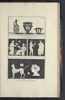 Picture 91 of 117 from Picturae Etruscorum in vasculis nunc primum in unum collectae explicationibus, et dissertationibus inlustratae (1767), leaf 344