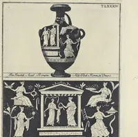 Picture 101 of 117 from Picturae Etruscorum in vasculis nunc primum in unum collectae explicationibus, et dissertationibus inlustratae (1767), leaf 360