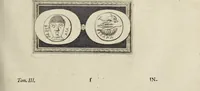 An illustration from Picturae Etruscorum in vasculis nunc primum in unum collectae explicationibus, et dissertationibus inlustratae (1767)