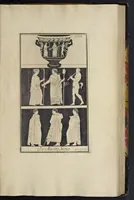 An illustration from Picturae Etruscorum in vasculis nunc primum in unum collectae explicationibus, et dissertationibus inlustratae (1767)