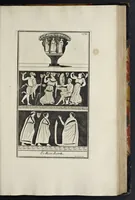 An illustration from Picturae Etruscorum in vasculis nunc primum in unum collectae explicationibus, et dissertationibus inlustratae (1767)