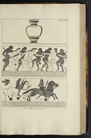 An illustration from Picturae Etruscorum in vasculis nunc primum in unum collectae explicationibus, et dissertationibus inlustratae (1767)