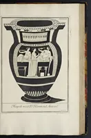 Picture 54 of 120 from Picturae Etruscorum in vasculis nunc primum in unum collectae explicationibus, et dissertationibus inlustratae (1767), leaf 318