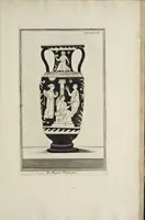 Picture 110 of 120 from Picturae Etruscorum in vasculis nunc primum in unum collectae explicationibus, et dissertationibus inlustratae (1767), leaf 424