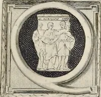 An illustration from Picturae Etruscorum in vasculis nunc primum in unum collectae explicationibus, et dissertationibus inlustratae (1767)