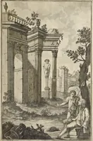 An illustration from Picturae Etruscorum in vasculis nunc primum in unum collectae explicationibus, et dissertationibus inlustratae (1767)