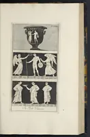 Picture 21 of 114 from Picturae Etruscorum in vasculis nunc primum in unum collectae explicationibus, et dissertationibus inlustratae (1767), leaf 196