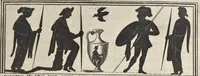 Picture 6 of 114 from Picturae Etruscorum in vasculis nunc primum in unum collectae explicationibus, et dissertationibus inlustratae (1767), leaf 20