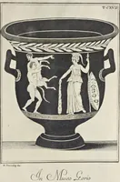 An illustration from Picturae Etruscorum in vasculis nunc primum in unum collectae explicationibus, et dissertationibus inlustratae (1767)