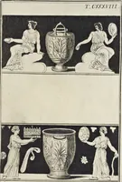 Picture 51 of 114 from Picturae Etruscorum in vasculis nunc primum in unum collectae explicationibus, et dissertationibus inlustratae (1767), leaf 256