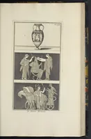 An illustration from Picturae Etruscorum in vasculis nunc primum in unum collectae explicationibus, et dissertationibus inlustratae (1767)