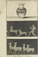 An illustration from Picturae Etruscorum in vasculis nunc primum in unum collectae explicationibus, et dissertationibus inlustratae (1767)