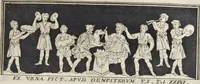 An illustration from Picturae Etruscorum in vasculis nunc primum in unum collectae explicationibus, et dissertationibus inlustratae (1767)