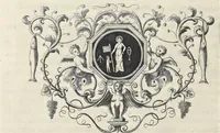 An illustration from Picturae Etruscorum in vasculis nunc primum in unum collectae explicationibus, et dissertationibus inlustratae (1767)