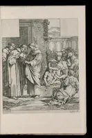 Picture 9 of 12 from Vita di San Diego, dipinta nella Cappella di S. Giacomo de Spagnuoli in Roma da Annibale Carracci (1646), leaf 22