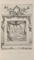 An illustration from Vita di San Diego, dipinta nella Cappella di S. Giacomo de Spagnuoli in Roma da Annibale Carracci (1646)