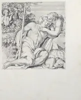 An illustration from Galeria nel Palazzo Farnese in Roma del sereniss. dvca di Parma etc. dipinta da Annibale Carracci (1680)