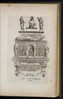 An illustration from Monvmenta sepvlcrorvm cvm epigraphis ingenio et doctrina excellentivm virorvm : aliorvmq. tam prisci qvam nostri secvli memorabilivm hominvm, de archetypis expressa (1574)