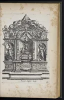 Picture 15 of 26 from Monvmenta sepvlcrorvm cvm epigraphis ingenio et doctrina excellentivm virorvm : aliorvmq. tam prisci qvam nostri secvli memorabilivm hominvm, de archetypis expressa (1574), leaf 152