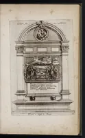 Picture 6 of 26 from Monvmenta sepvlcrorvm cvm epigraphis ingenio et doctrina excellentivm virorvm : aliorvmq. tam prisci qvam nostri secvli memorabilivm hominvm, de archetypis expressa (1574), leaf 74