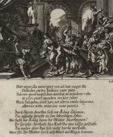 An illustration from Icones Biblicae Veteris et Novi Testamenti. Figuren Biblischer Historien Alten und Neuen Testaments (1679)
