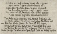 An illustration from Icones Biblicae Veteris et Novi Testamenti. Figuren Biblischer Historien Alten und Neuen Testaments (1679)