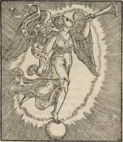 An illustration from Tractatvs de restitvtione in integrvm absolvtissimvs : in qvo omnia qvae in amplissimo huius materi[ae] campo tam practicis, quàm theoricis scitu digna sunt & necessaria, varietate casuum & exemplorum pr[ae]stantia ad amussim explicita et illustrata comprehendentur : avctore Ioanne Mavritio ... contextus, & in lucem editus : iam vero mendis innvmeris, qvibvs editio prior deformata scatebat, sublatis, integritati ac nitori pristino restitutus, & svmmariis, vnicuique capiti praepositis, in gratiam studiosorum auctus : cum indice rerum omnium in hoc opere memorabilium locupletissimo (1576)