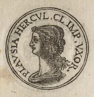 Picture 58 of 154 from Promtvarii iconvm insigniorvm à secvlo hominvm, subiectis eorum vitis, per compendiũ ex probatissimis autoribus desumptis, editio secunda : illustrium virorum, qui à prima successerunt, imaginibus aucta atque locupletata (1578), leaf 204