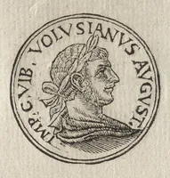 An illustration from Promtvarii iconvm insigniorvm à secvlo hominvm, subiectis eorum vitis, per compendiũ ex probatissimis autoribus desumptis, editio secunda : illustrium virorum, qui à prima successerunt, imaginibus aucta atque locupletata (1578)