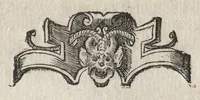 An illustration from Promtvarii iconvm insigniorvm à secvlo hominvm, subiectis eorum vitis, per compendiũ ex probatissimis autoribus desumptis, editio secunda : illustrium virorum, qui à prima successerunt, imaginibus aucta atque locupletata (1578)