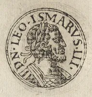 Picture 91 of 154 from Promtvarii iconvm insigniorvm à secvlo hominvm, subiectis eorum vitis, per compendiũ ex probatissimis autoribus desumptis, editio secunda : illustrium virorum, qui à prima successerunt, imaginibus aucta atque locupletata (1578), leaf 305