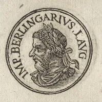 Picture 97 of 154 from Promtvarii iconvm insigniorvm à secvlo hominvm, subiectis eorum vitis, per compendiũ ex probatissimis autoribus desumptis, editio secunda : illustrium virorum, qui à prima successerunt, imaginibus aucta atque locupletata (1578), leaf 323