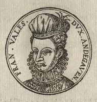 An illustration from Promtvarii iconvm insigniorvm à secvlo hominvm, subiectis eorum vitis, per compendiũ ex probatissimis autoribus desumptis, editio secunda : illustrium virorum, qui à prima successerunt, imaginibus aucta atque locupletata (1578)