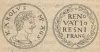 Picture 14 of 20 from Introductio ad historiam numismatum : antehâc Gallicè bis edita, nunc Latinè versa, & novis accessionibus locupletata (1683), leaf 103
