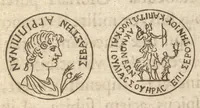An illustration from Introductio ad historiam numismatum : antehâc Gallicè bis edita, nunc Latinè versa, & novis accessionibus locupletata (1683)