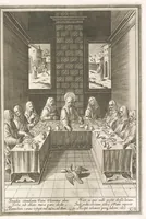 Picture 7 of 32 from Vita et miracvla sanctiss.mi patris Benedicti : ex libro ii dialogorum beati Gregorii papae et monachi collecta : et ad instantiam deuotorum monachorum congregationis eiusdem s.ti Benedicti Hispaniarum aeneis tÿpis accuratissimè delineata (1579), leaf 32