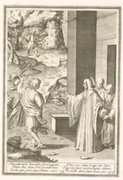 An illustration from Vita et miracvla sanctiss.mi patris Benedicti : ex libro ii dialogorum beati Gregorii papae et monachi collecta : et ad instantiam deuotorum monachorum congregationis eiusdem s.ti Benedicti Hispaniarum aeneis tÿpis accuratissimè delineata (1579)