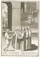 Picture 27 of 32 from Vita et miracvla sanctiss.mi patris Benedicti : ex libro ii dialogorum beati Gregorii papae et monachi collecta : et ad instantiam deuotorum monachorum congregationis eiusdem s.ti Benedicti Hispaniarum aeneis tÿpis accuratissimè delineata (1579), leaf 78