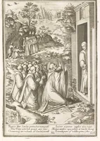 Picture 29 of 32 from Vita et miracvla sanctiss.mi patris Benedicti : ex libro ii dialogorum beati Gregorii papae et monachi collecta : et ad instantiam deuotorum monachorum congregationis eiusdem s.ti Benedicti Hispaniarum aeneis tÿpis accuratissimè delineata (1579), leaf 86