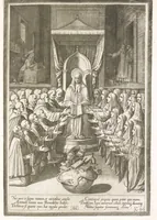 Picture 31 of 32 from Vita et miracvla sanctiss.mi patris Benedicti : ex libro ii dialogorum beati Gregorii papae et monachi collecta : et ad instantiam deuotorum monachorum congregationis eiusdem s.ti Benedicti Hispaniarum aeneis tÿpis accuratissimè delineata (1579), leaf 94