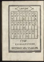 An illustration from Compendio del gran volvme de l'arte del bene et leggiadramente scrivere tvtte le sorti di lettere et caratteri : con le lor regole, misure, & essempi (1578)