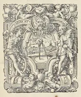 An illustration from Opera Ioan. Goropii Becani : hactenus in lucem non edita : nempe, Hermathena, Hieroglyphica, Vertvmnvs, Gallica, Francica, Hispanica (1580)