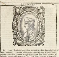 Picture 18 of 27 from Inclytorvm Saxoniae Sabavdiaeq. principvm arbor gentilitia (1581), leaf 78
