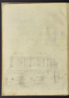 An illustration from Architectvra, oder, Bauung der Antiquen auss dem Vitruuius : woellches sein funff Collummen orden, daer auss mann alle Landts gebreuch vonn Bauuen zu accommodierē : dienstlich fur alle Bawmaystren Maurrer, Stainmetzlen, Schreineren, Bildtshneidren, vnd alle Liebhabernn der Architecturen (1582)